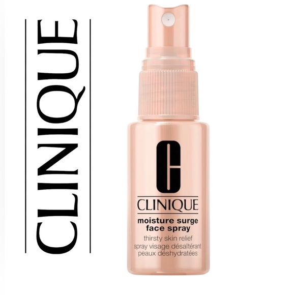 Clinique Moisture Surge Oil Free Face Spray Thirsty Skin Relief 1 oz. NEW - Picture 1 of 4